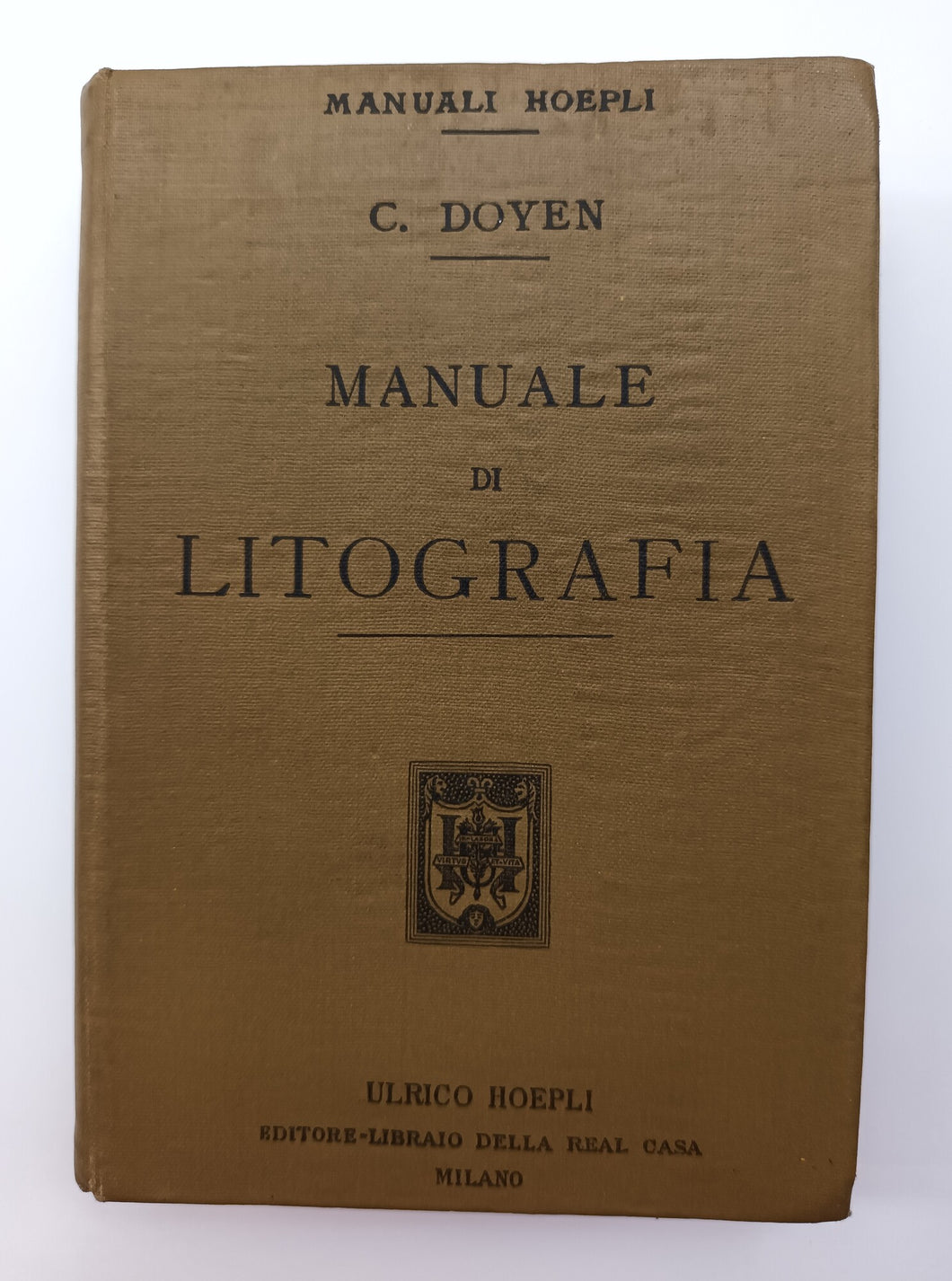 Manuale di litografia.1896.