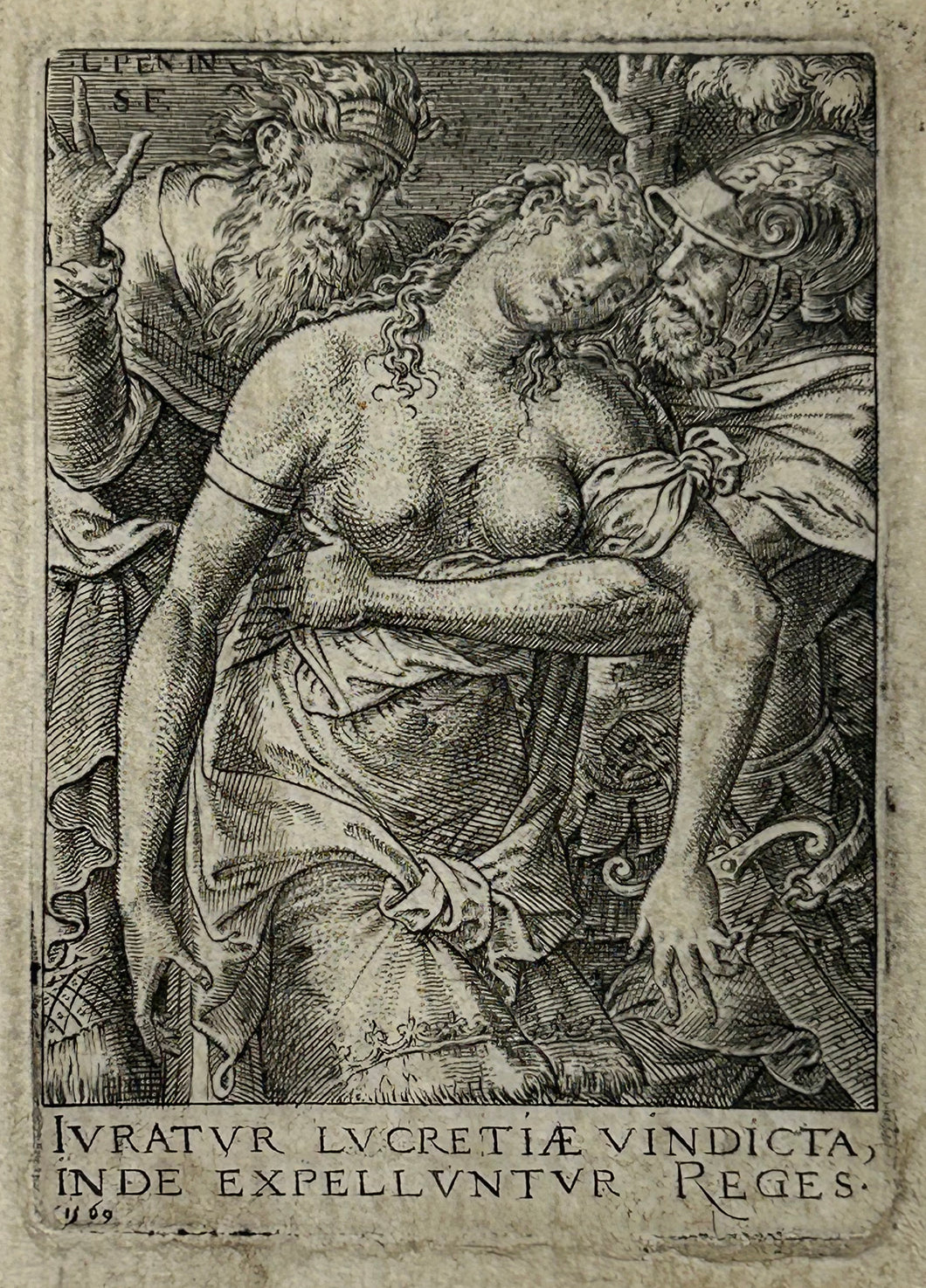 La Mort de Lucrèce. 1569.