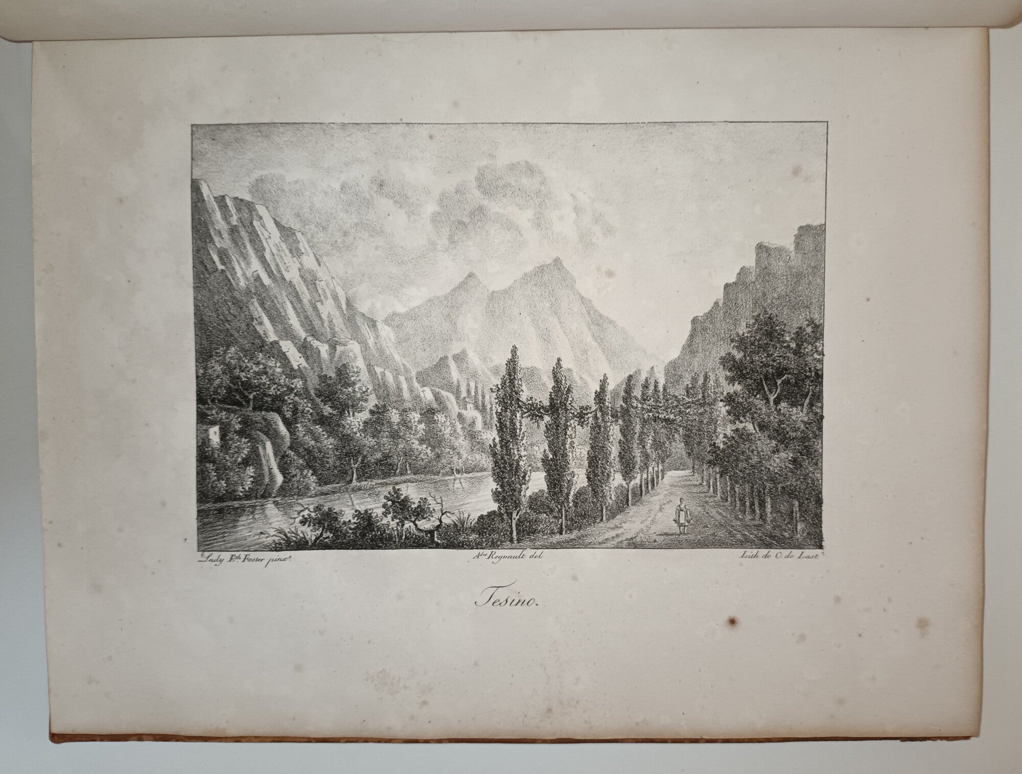 Passage du mont Saint Gothard.