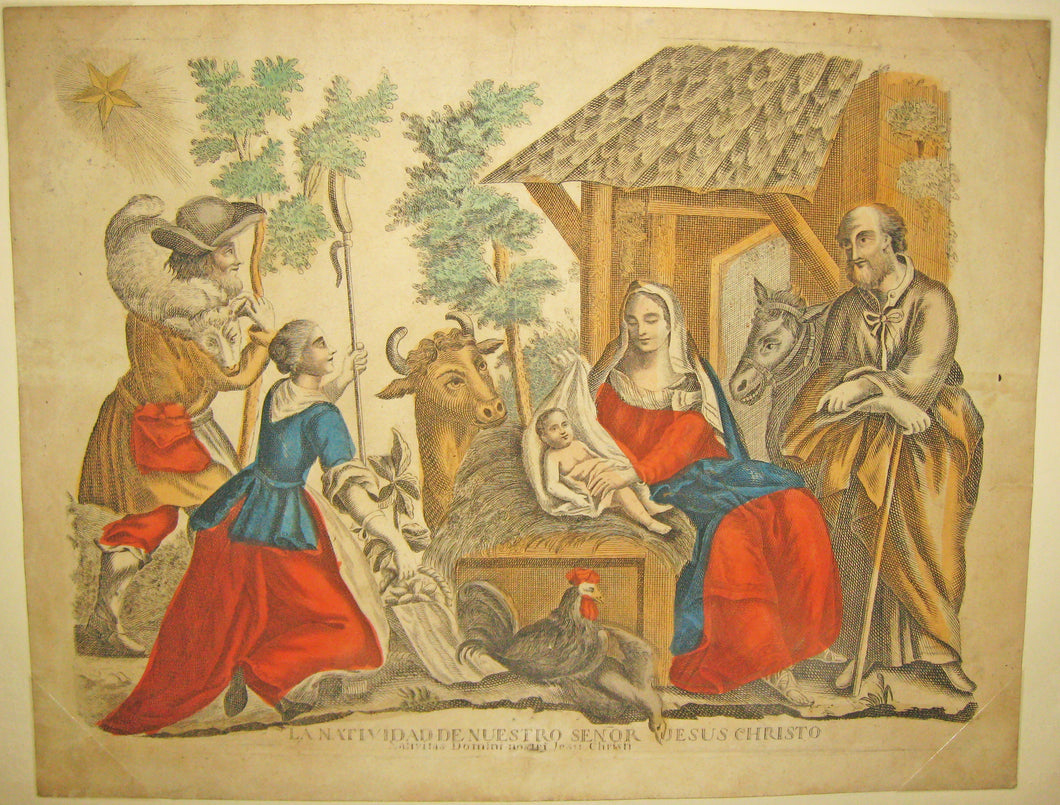 La Natividad de Nuestro Senor Jesus Christo. [La Nativité].