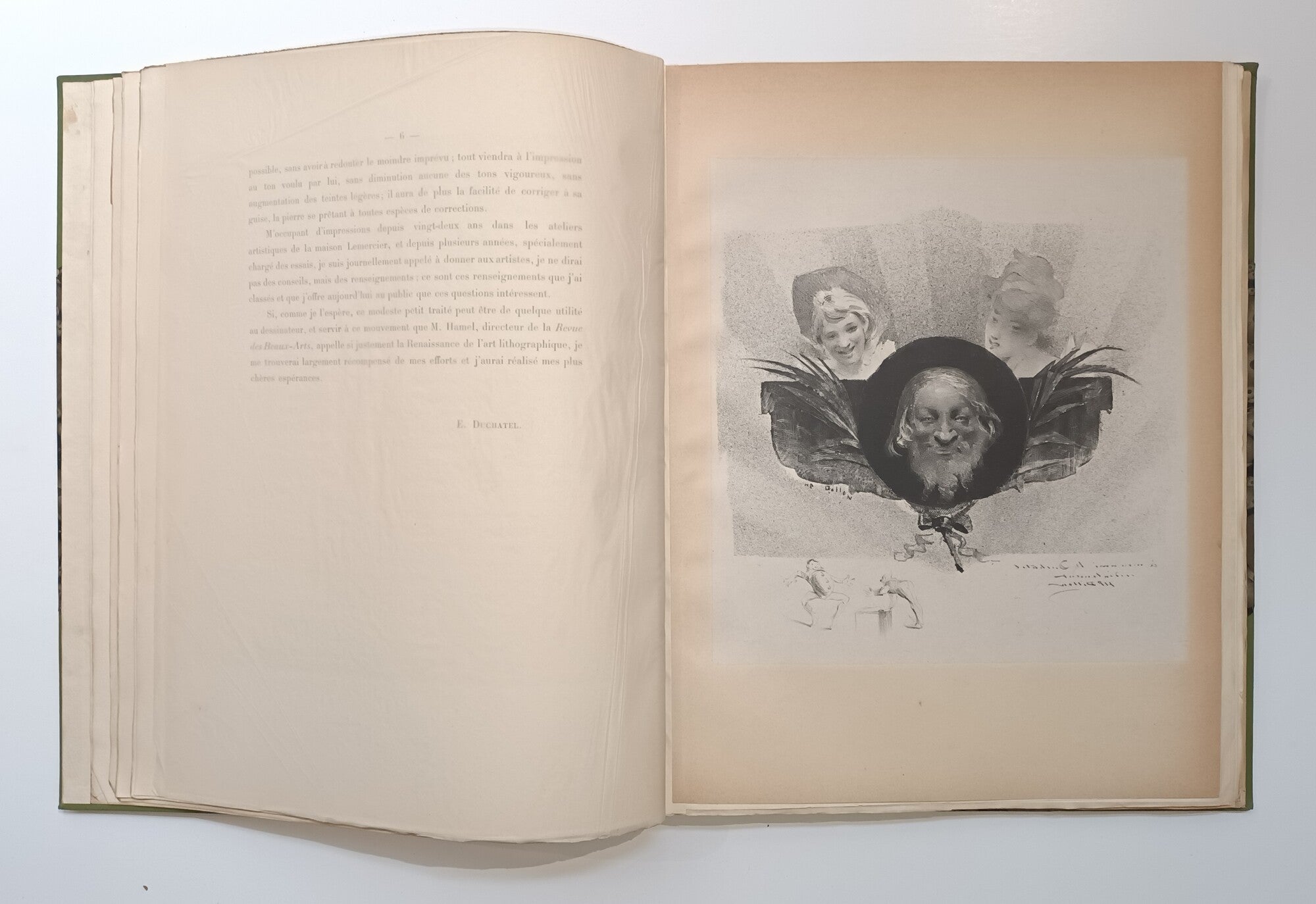 Traité de lithographie artistique. [1893]. 1ère édition.