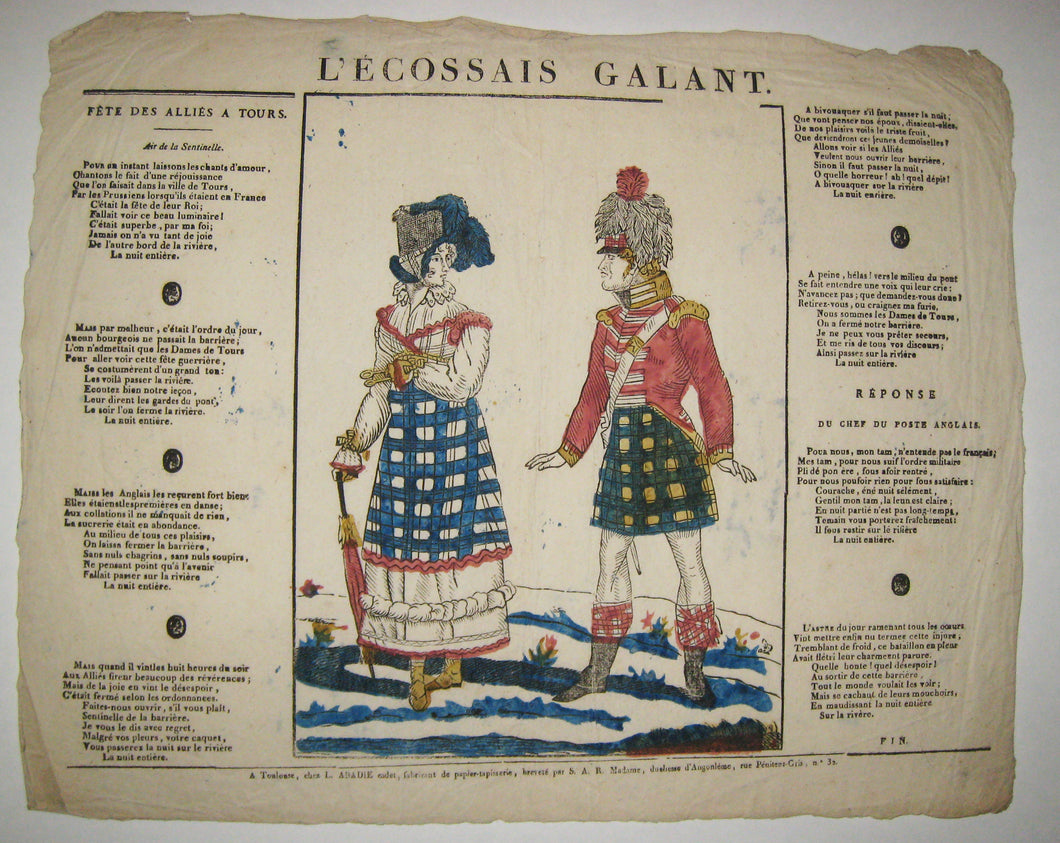 L'Ecossais Galant. 