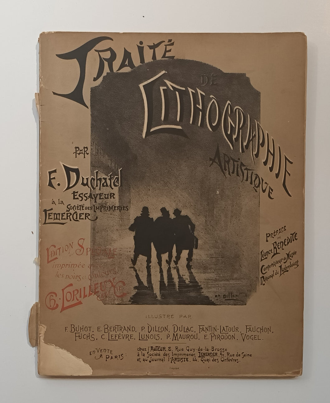 Traité de lithographie artistique. [1893].