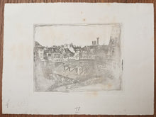 Charger l'image dans la galerie, [Vue des toits de Paris, depuis le 17 rue du Cherche-midi, chez l’auteur]. Vers 1843.

