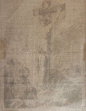 Charger l&#39;image dans la galerie, Le Christ en croix et Marie-Madeleine agenouillée à droite.
