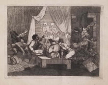 Charger l&#39;image dans la galerie, Cabaret des vices. (Allégorie). 1779.
