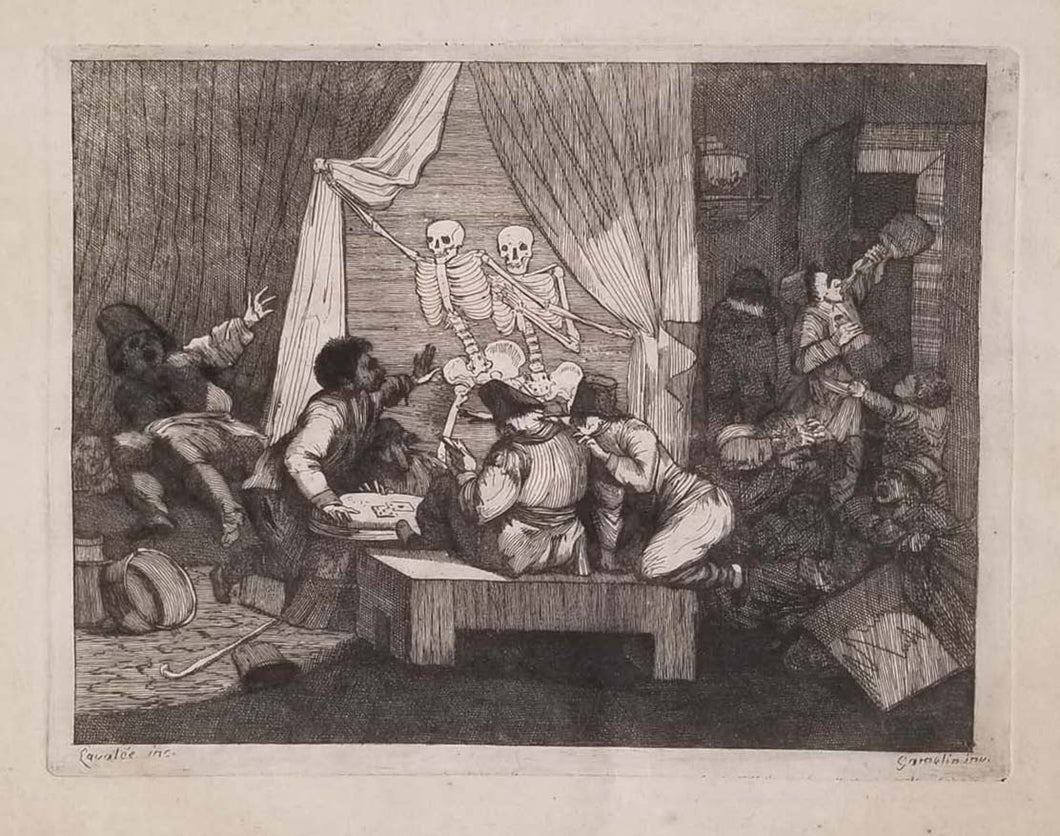 Cabaret des vices. (Allégorie). 1779.