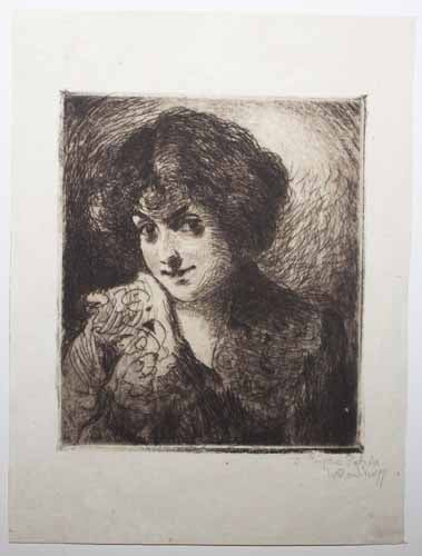 [Portrait de femme]. 