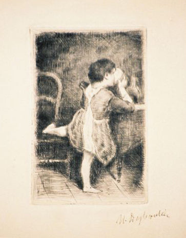 Enfant à la tasse. 1879.