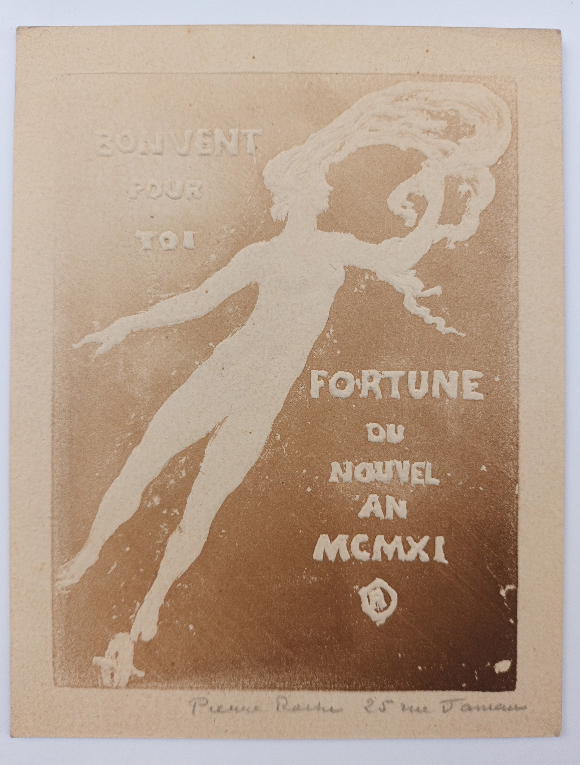 Cartes de jour de l'an. 1898-1916