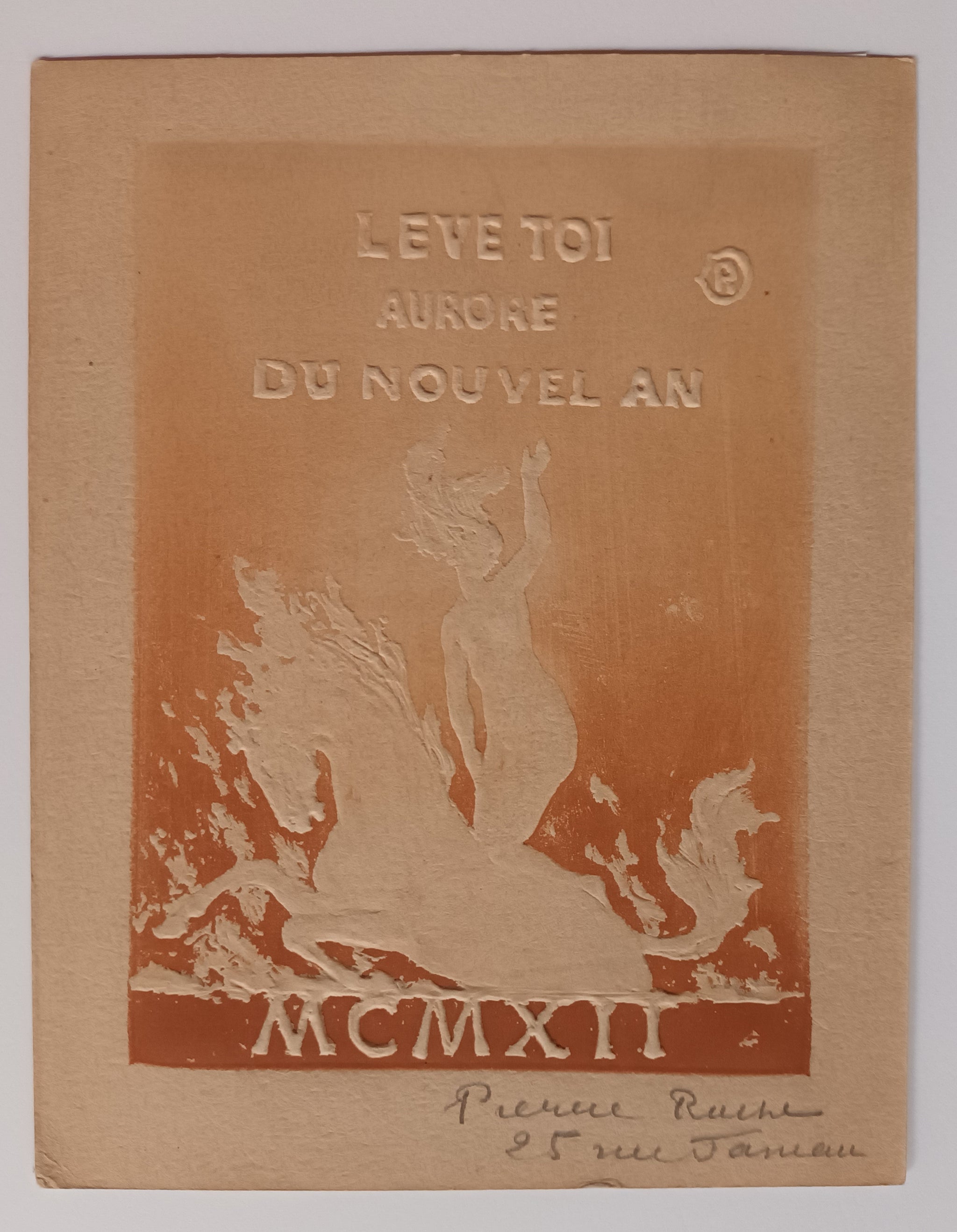 Cartes de jour de l'an. 1898-1916