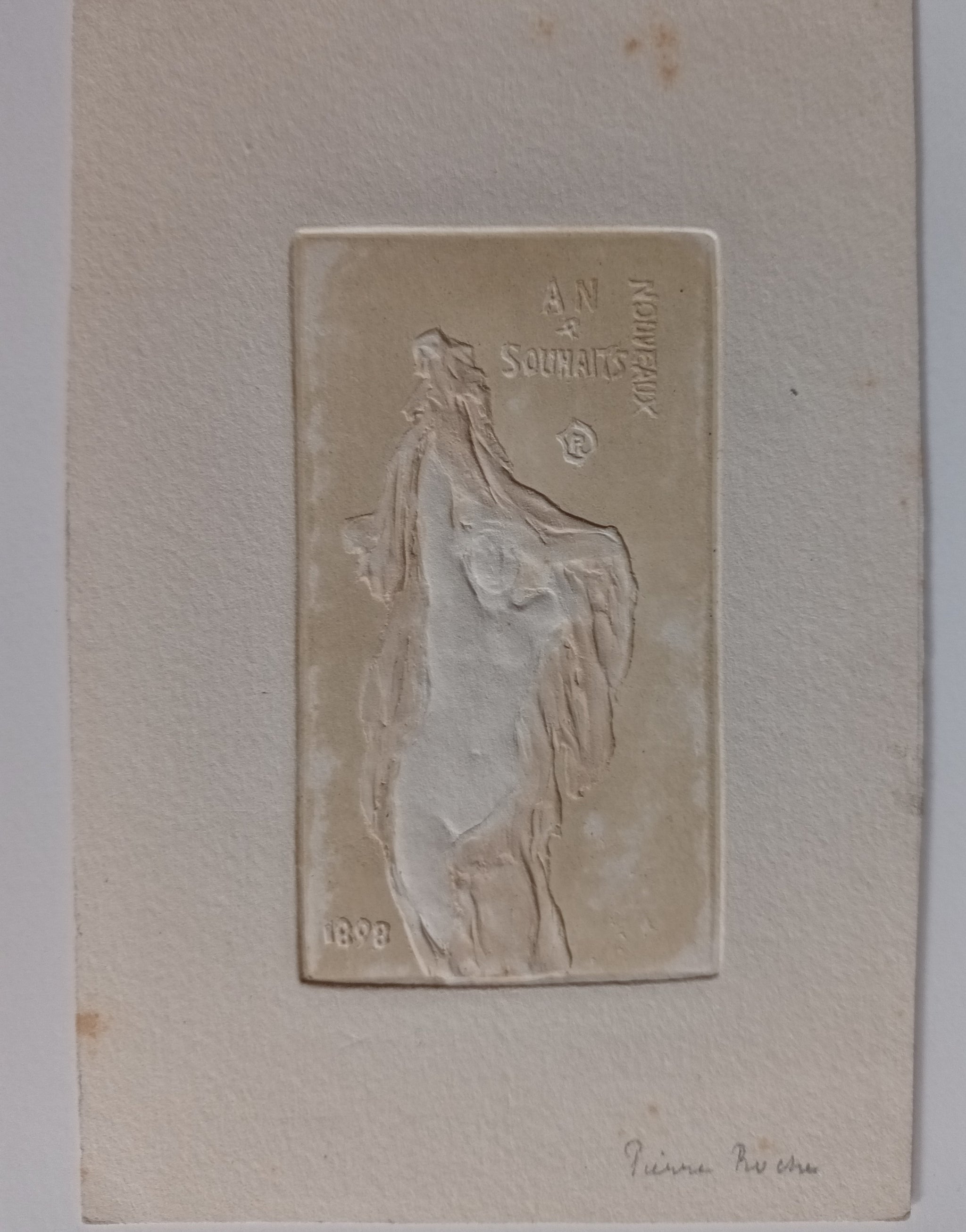 Cartes de jour de l'an. 1898-1916