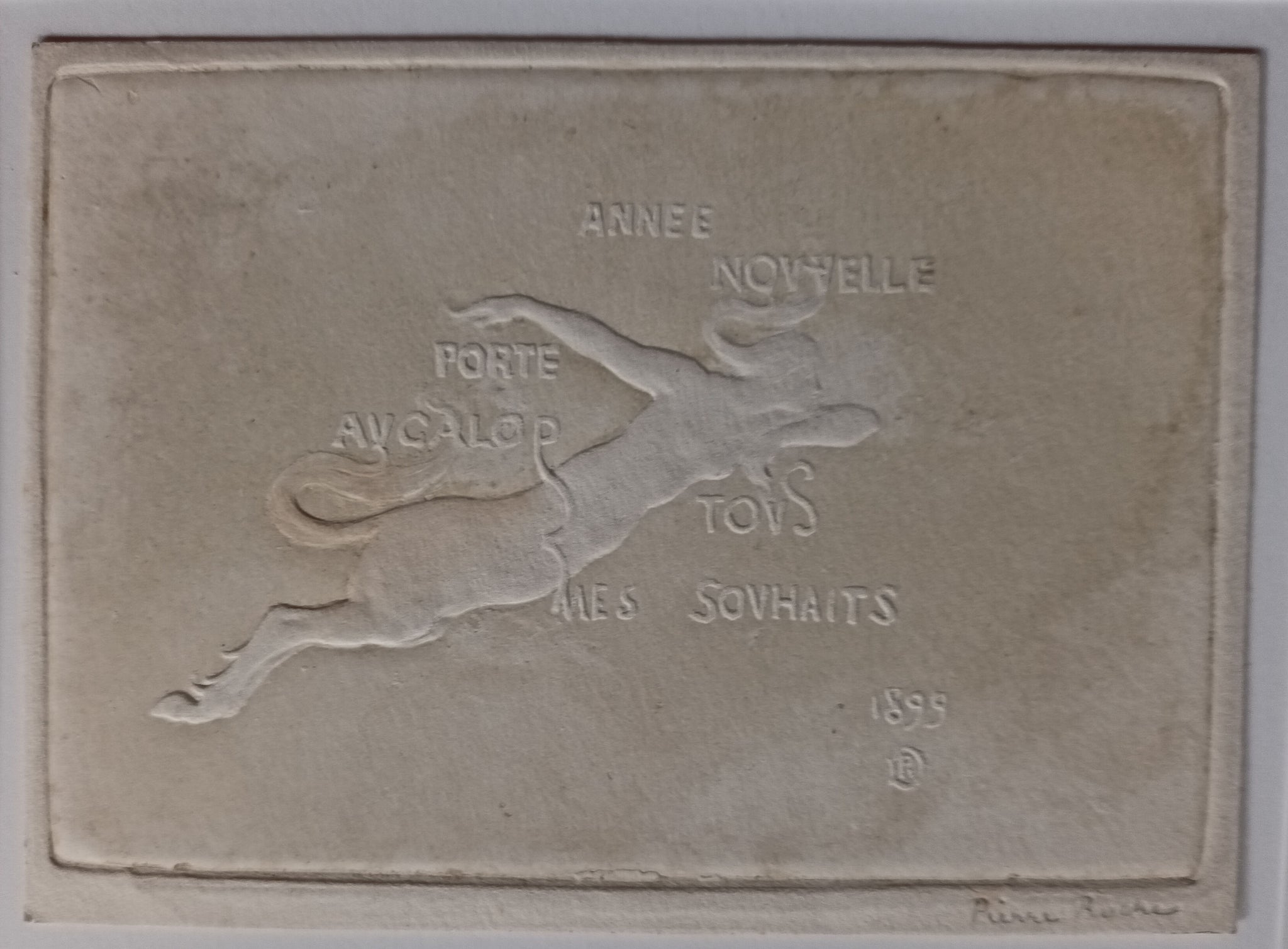 Cartes de jour de l'an. 1898-1916