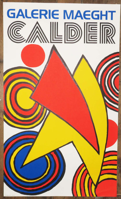 Affiche d'Exposition pour la Galerie Maeght.