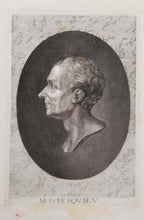 Charger l&#39;image dans la galerie, Portrait de Montesquieu (La Brède 1689 † 1755 Paris).  1768.
