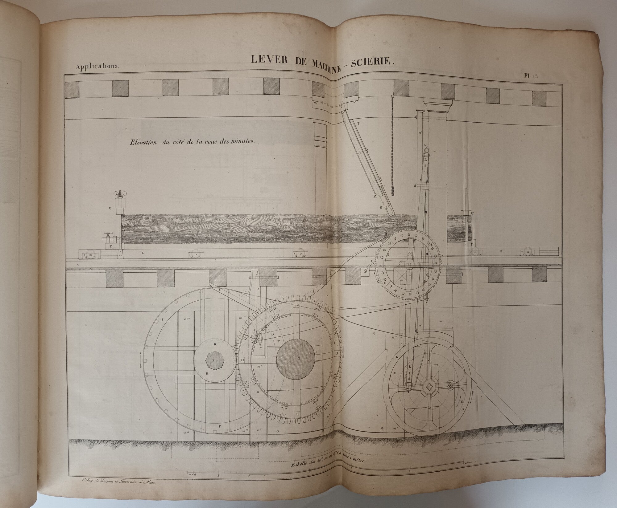 La pratique des levers, enseigné par des dessins, par B*****, professeur des cours industriels-gratuits de Metz, etc. [vers 1830-1831]