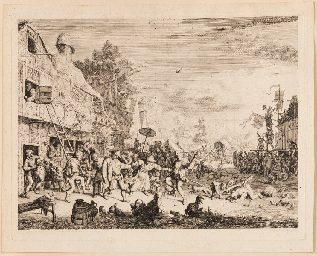 La grande fête du village. 1685.