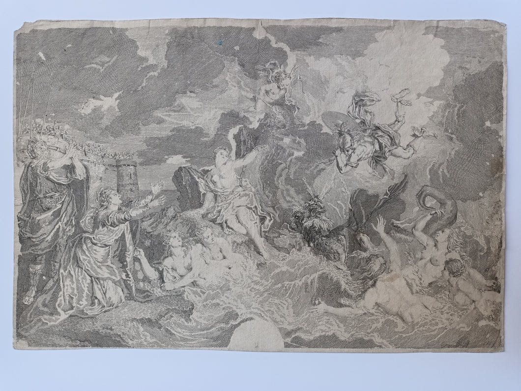 Persée délivre Andromède. 1732.