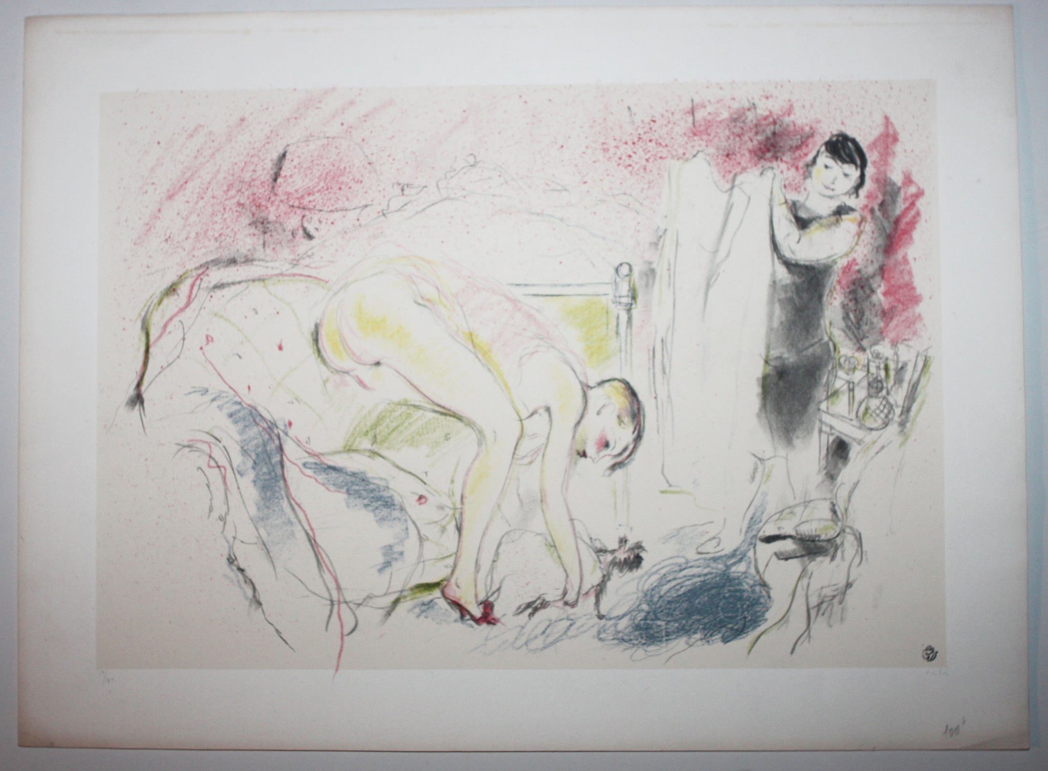 [Femme au levée du lit]. 