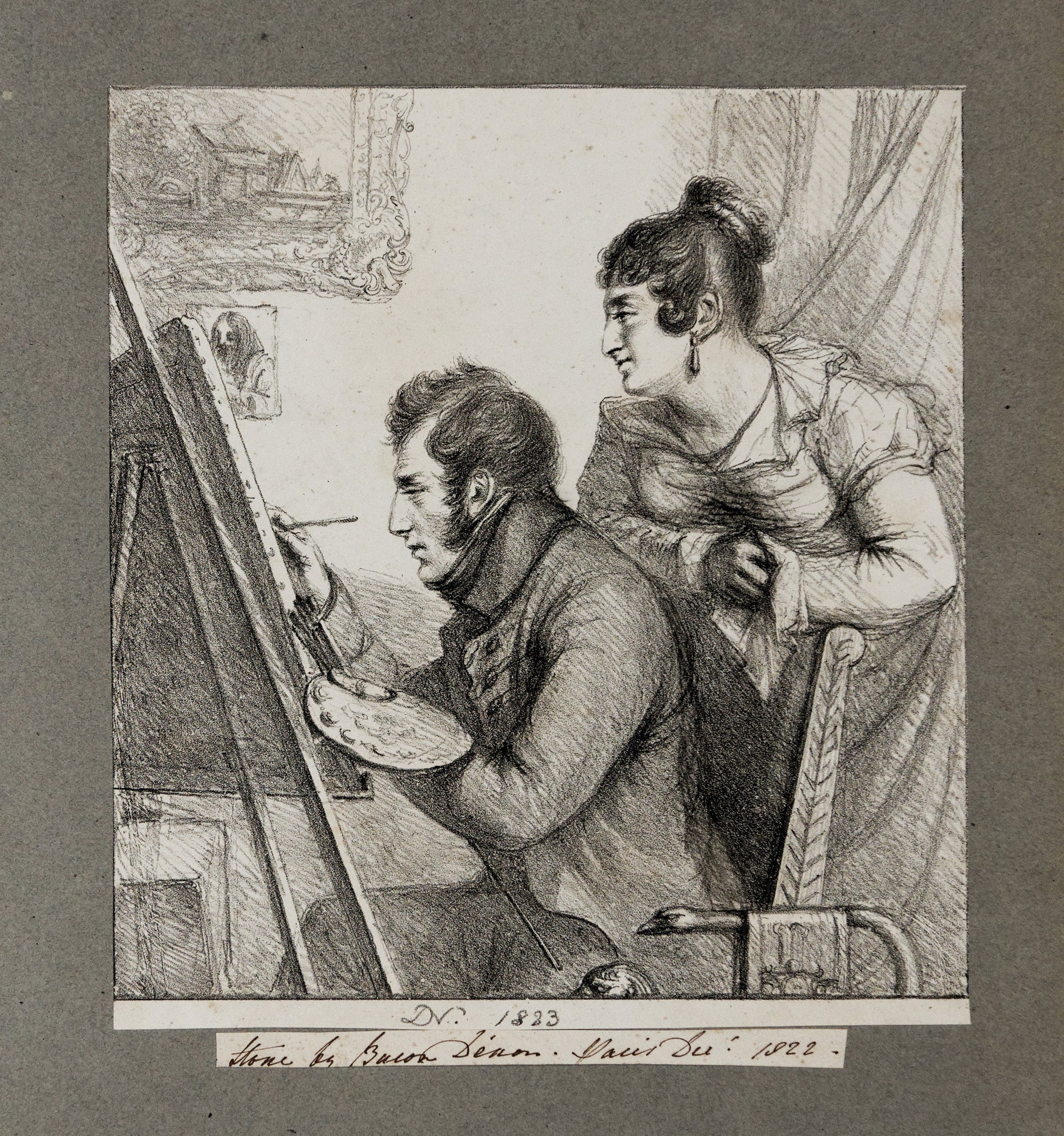[Monsieur et Madame Staisted, amateurs anglais].