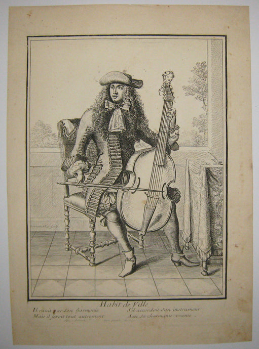 Habit de ville (Violoncelle). 