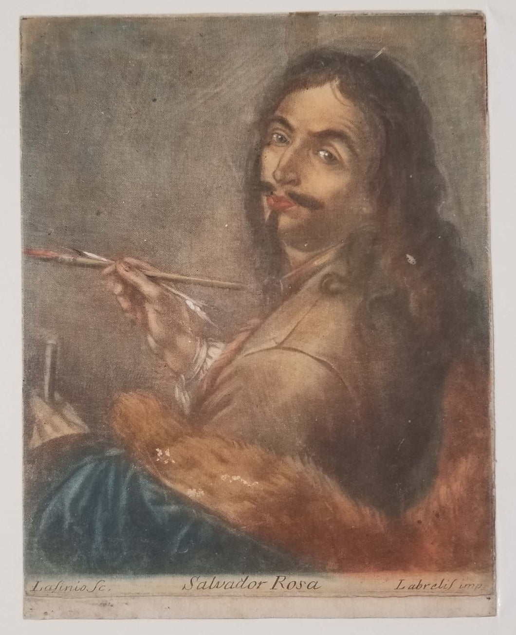 Portrait de Salvator Rosa. c.1789.