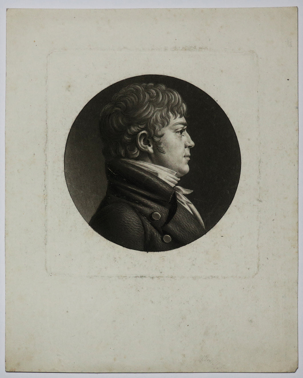 Portrait de Charles W. GOLDSBOROUGH. 1807.