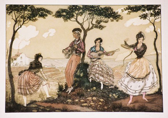 La Danse Espagnole.  1924.