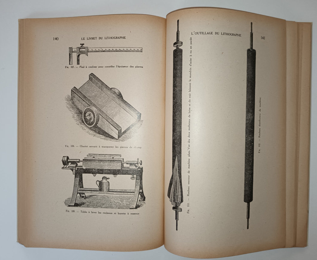 Le livret du lithographe.1927.