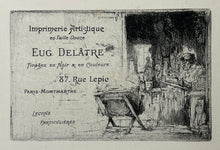 Charger l&#39;image dans la galerie, [Rare album de cartes-adresses de l&#39;imprimerie Delâtre].
