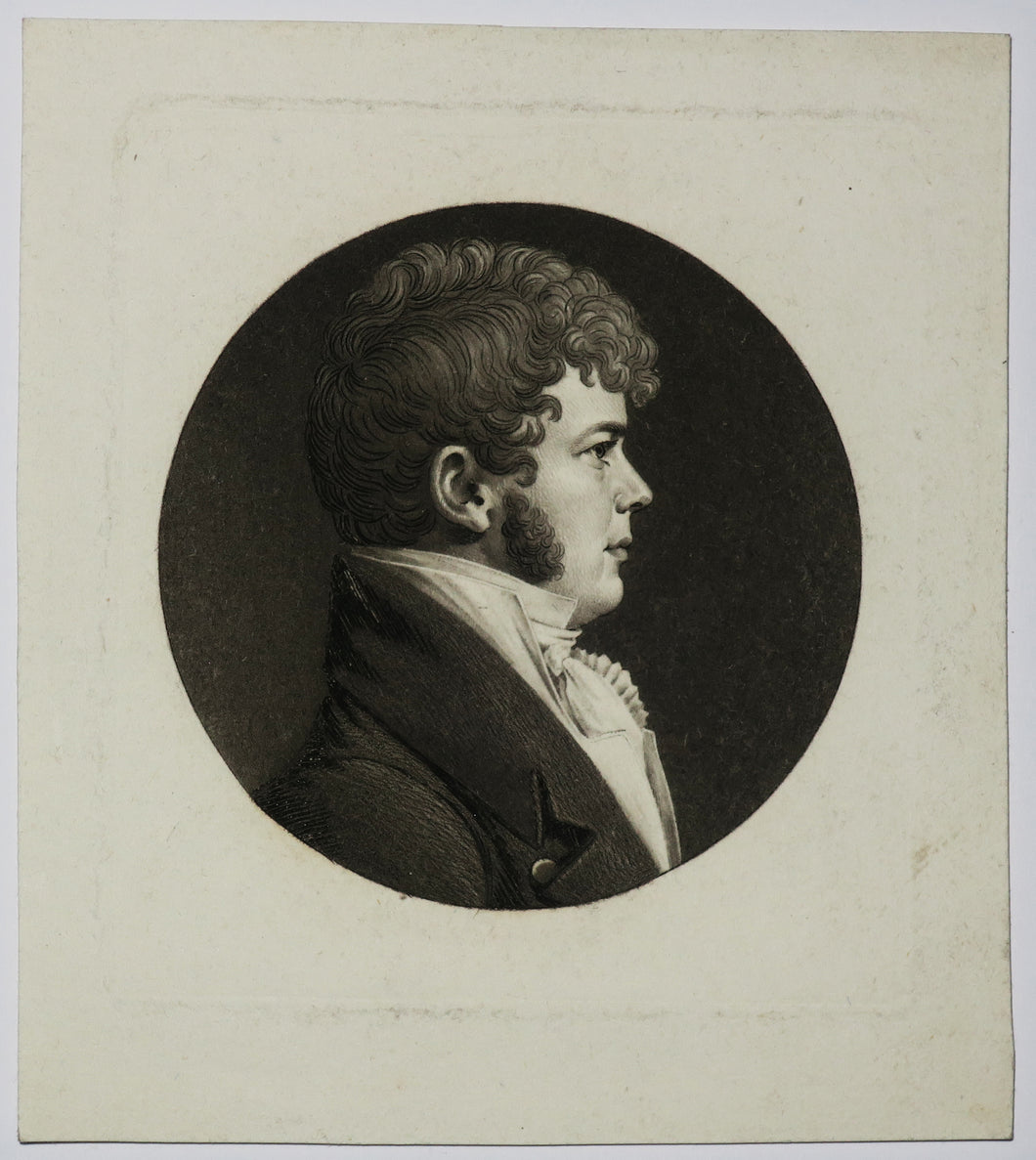 Portrait de Henry HALL. 1808-1809.