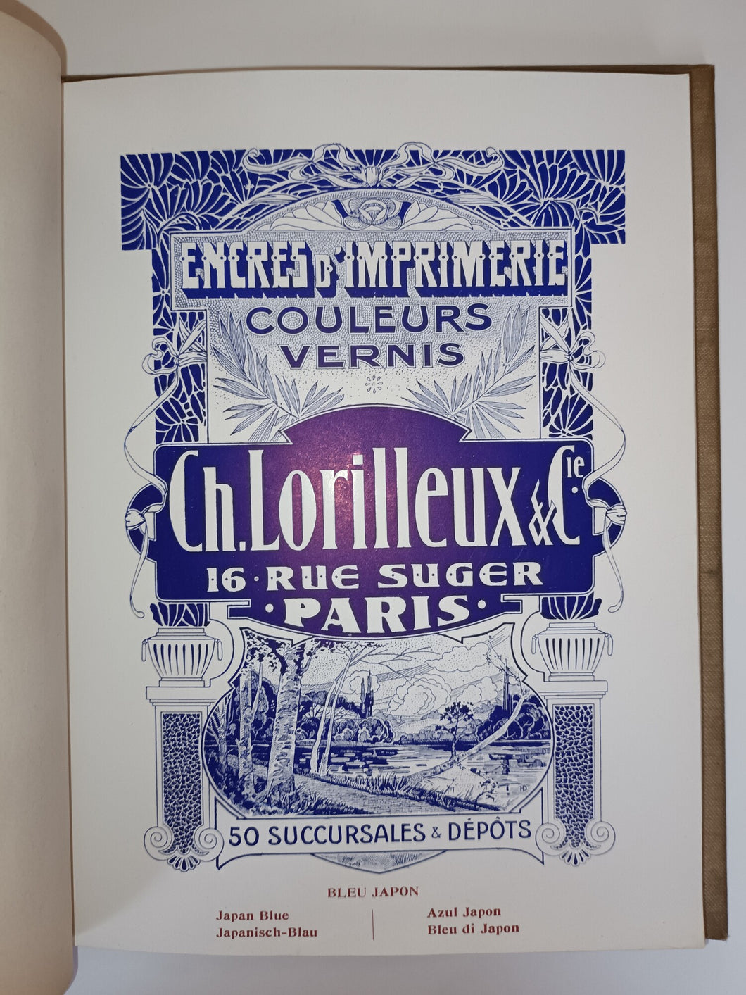 Couleurs de Ch. Lorilleux & Cie - Typographie & Lithographies.