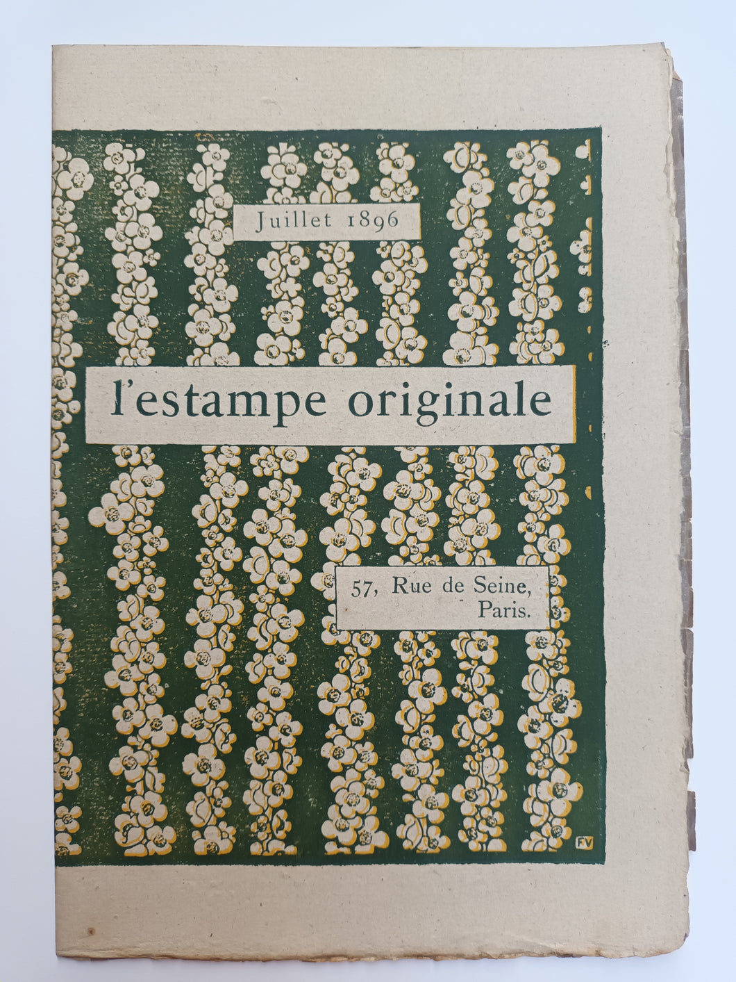 Petit Journal de L'Estampe Originale. Juillet 1896.