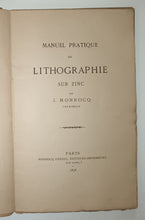 Charger l&#39;image dans la galerie, Manuel pratique de lithographie sur zinc.1878.
