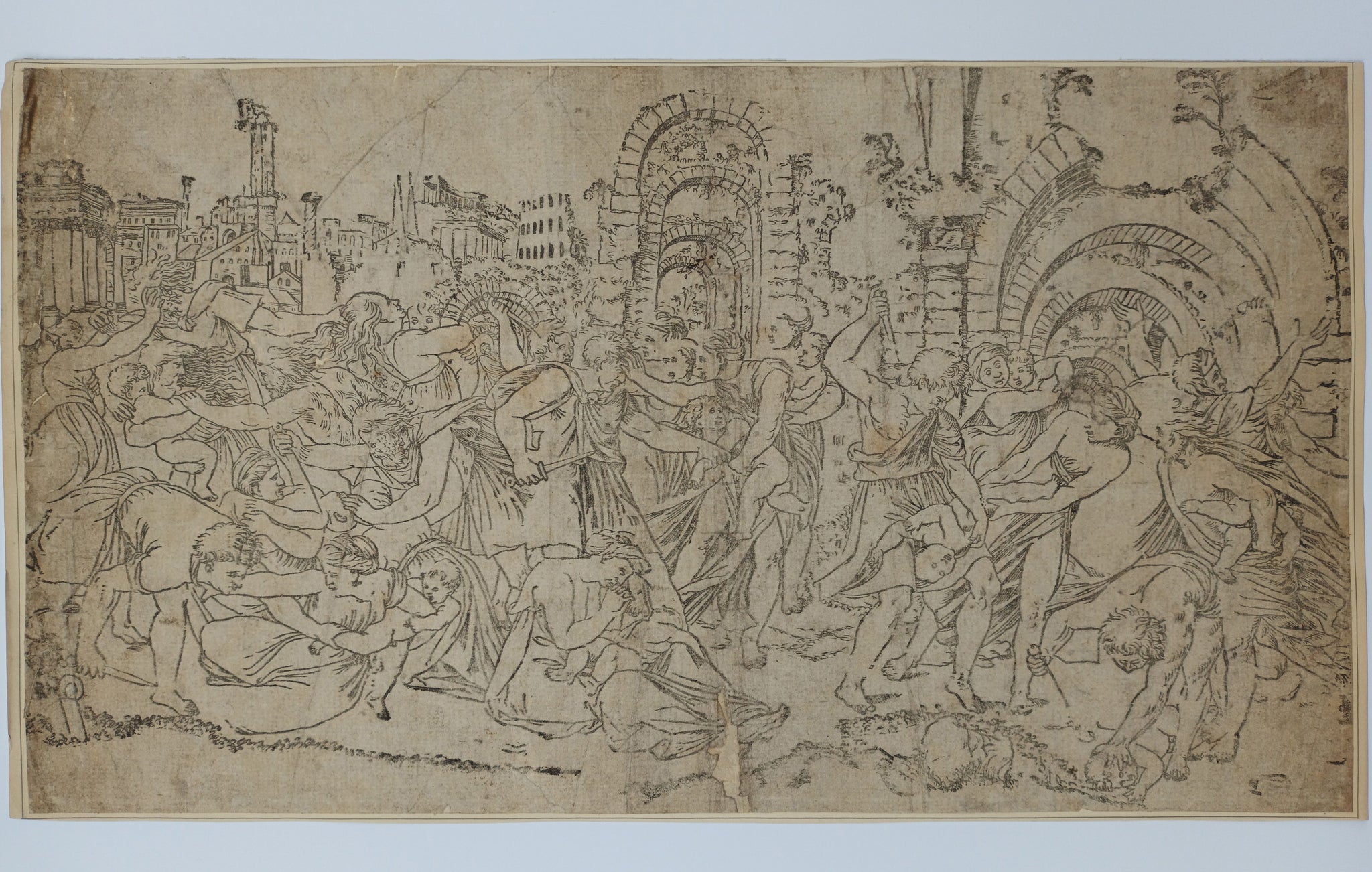 Le Massacre des Innocents. 1544. [Planche de trait]