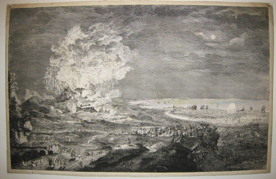 [Eruption du Volcan de l'Hekla (Islande) en avril 1766]. 