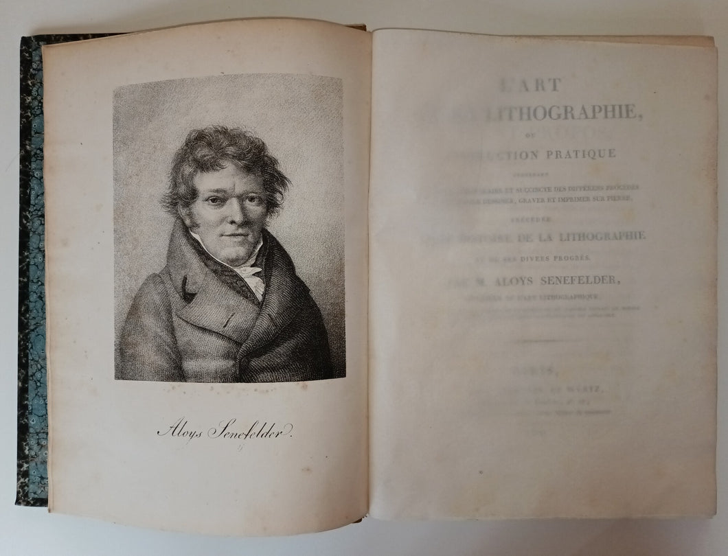 L’Art de la lithographie, ou instruction pratique ... Précédée d'une histoire de la lithographie. 1819.