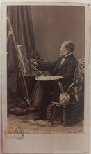 Charger l&#39;image dans la galerie, Cartes de visite du peintre Gabriel-Alexandre Decamps (1803 † 1860). Vers 1860.
