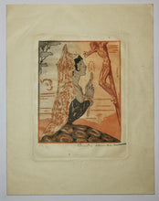 Charger l&#39;image dans la galerie, Carte de vœux de l&#39;éditeur d&#39;Art A. Le Prince.
