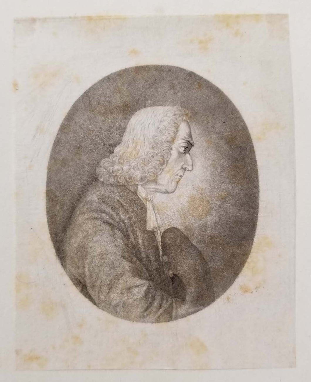 Portrait de Gabriel de Grateloup mon ayeul.  1811.
