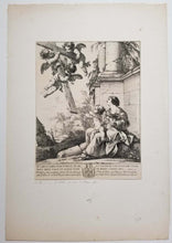 Charger l&#39;image dans la galerie, La Vierge avec des anges qui présentent la Croix à l&#39;Enfant.  1639.
