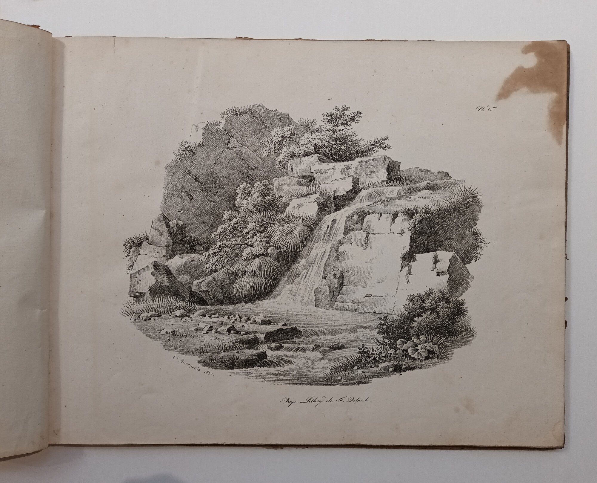 [Recueil de vues pittoresques]. [vers 1821]