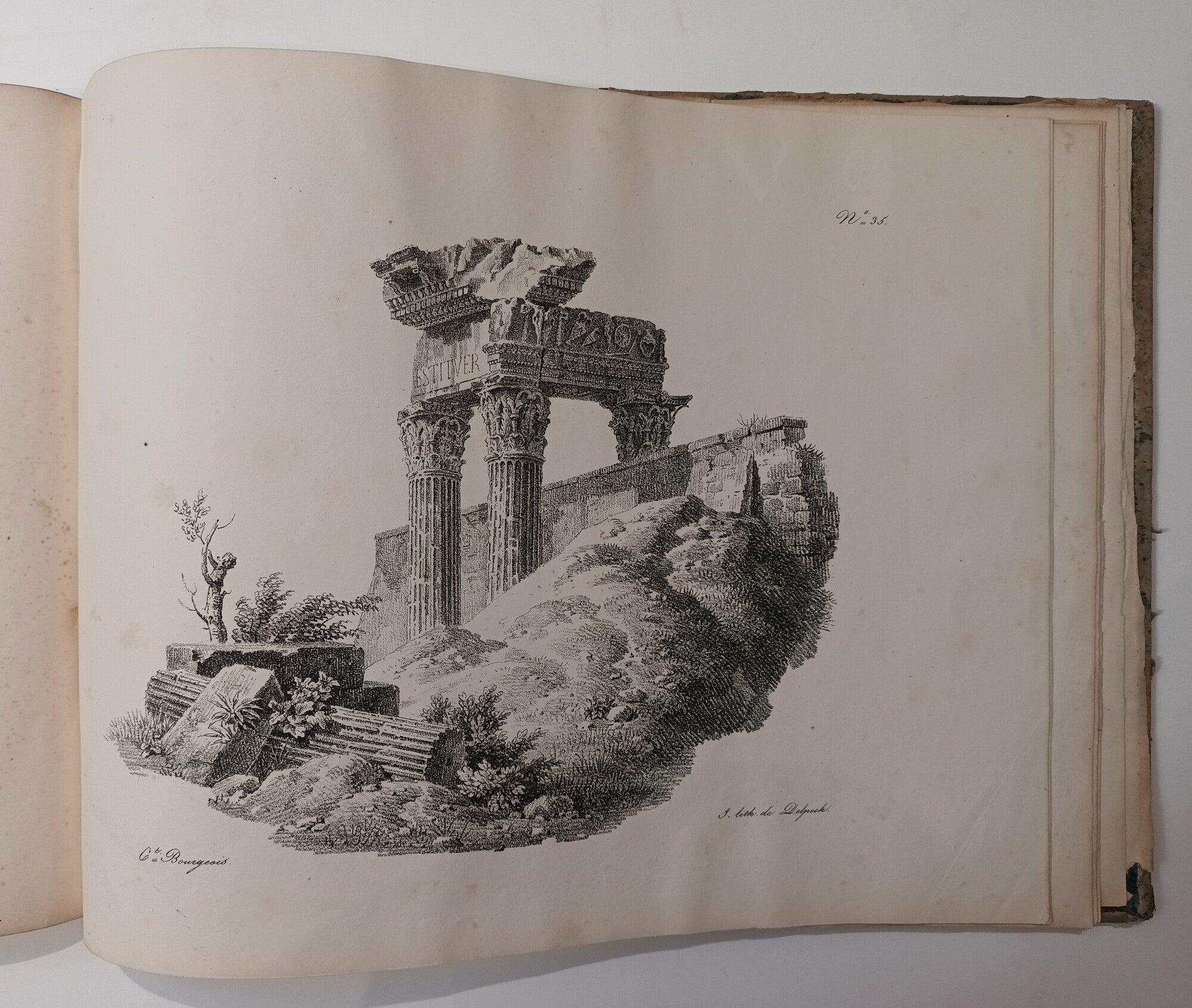 [Recueil de vues pittoresques]. [vers 1821]