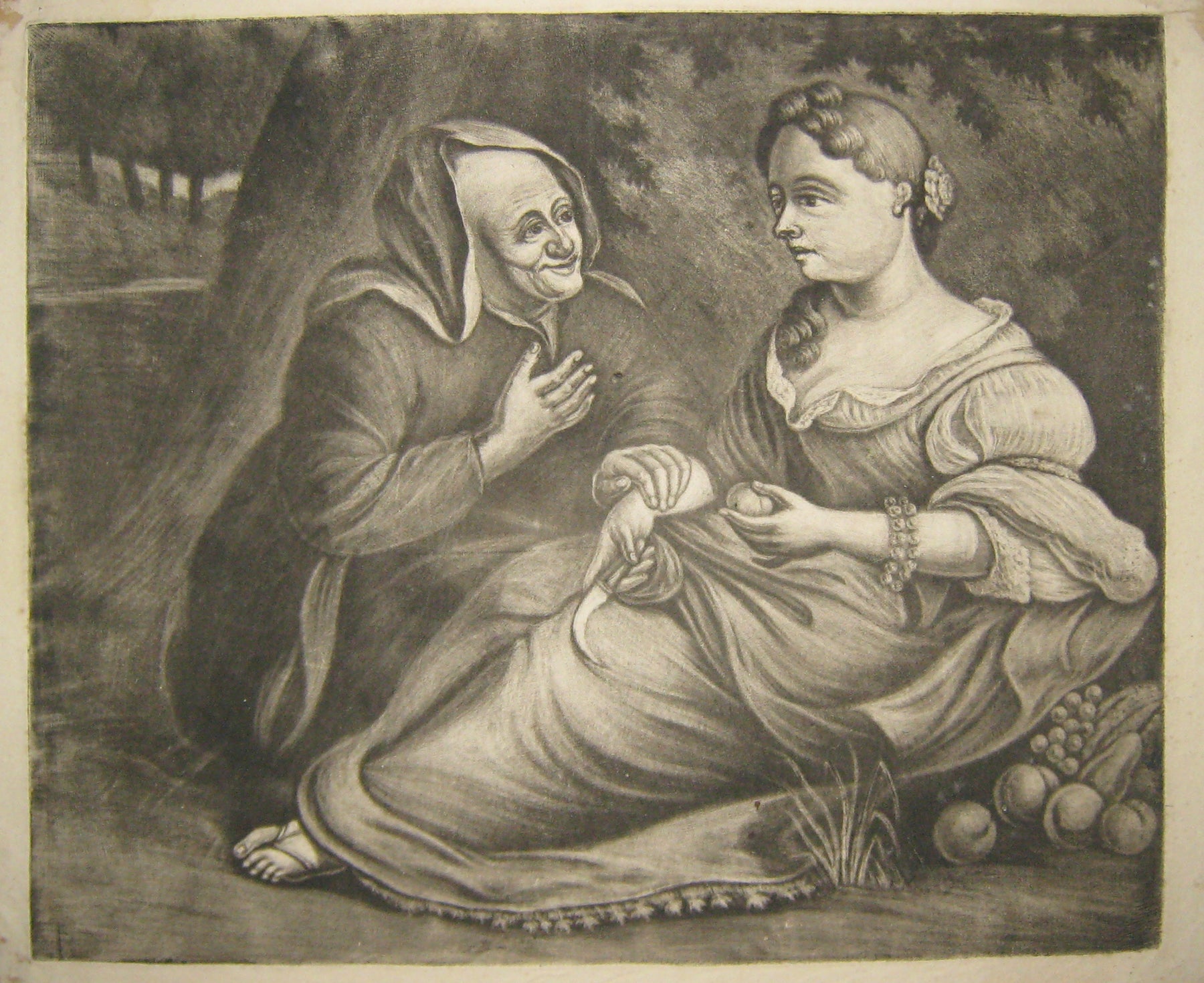 [Discussion dans les bois]. 