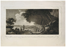 Charger l&#39;image dans la galerie, Vista de una Galería natural de cien pies de largo y diez de ancho, en la inmediación del Puerto del Descanso, en el Estrecho de Juan de Fuca, vers 1796
