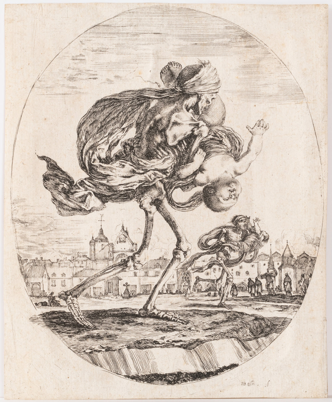 La Mort portant un enfant.  c.1648.