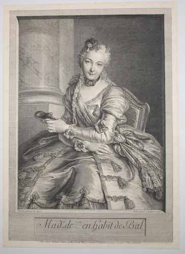 Madame de ** en habit de bal (Portrait de Madame de Mouchy).