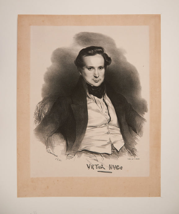 Victor Hugo jeune, dit au Gilet noir et au col blanc.