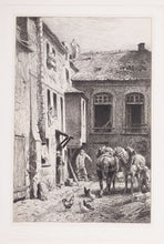 Charger l&#39;image dans la galerie, Une cour à Paris en 1865.
