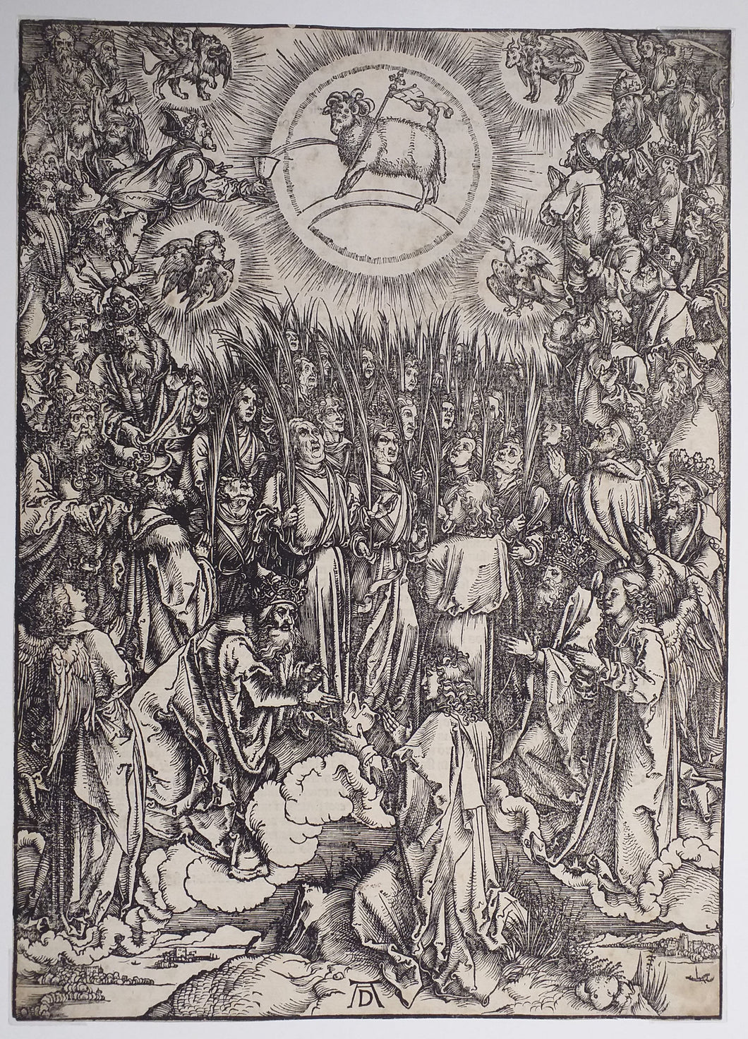 L'Apocalypse : L'Adoration de l'Agneau. 1498.